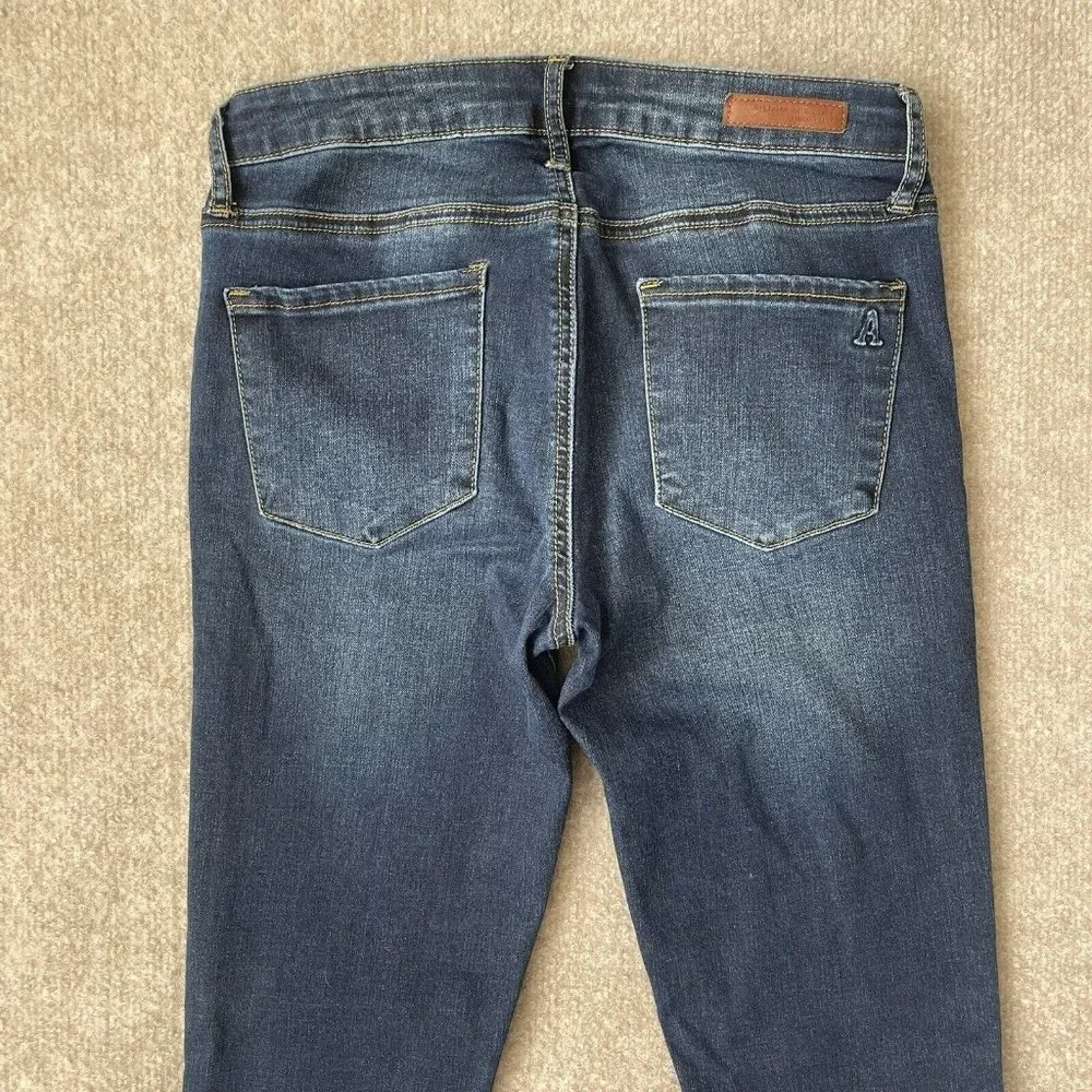 Articles of Society Jeans Womens 26 Skinny Dark Wash Stretch Denim Pants Jegging - Picture 11 of 13